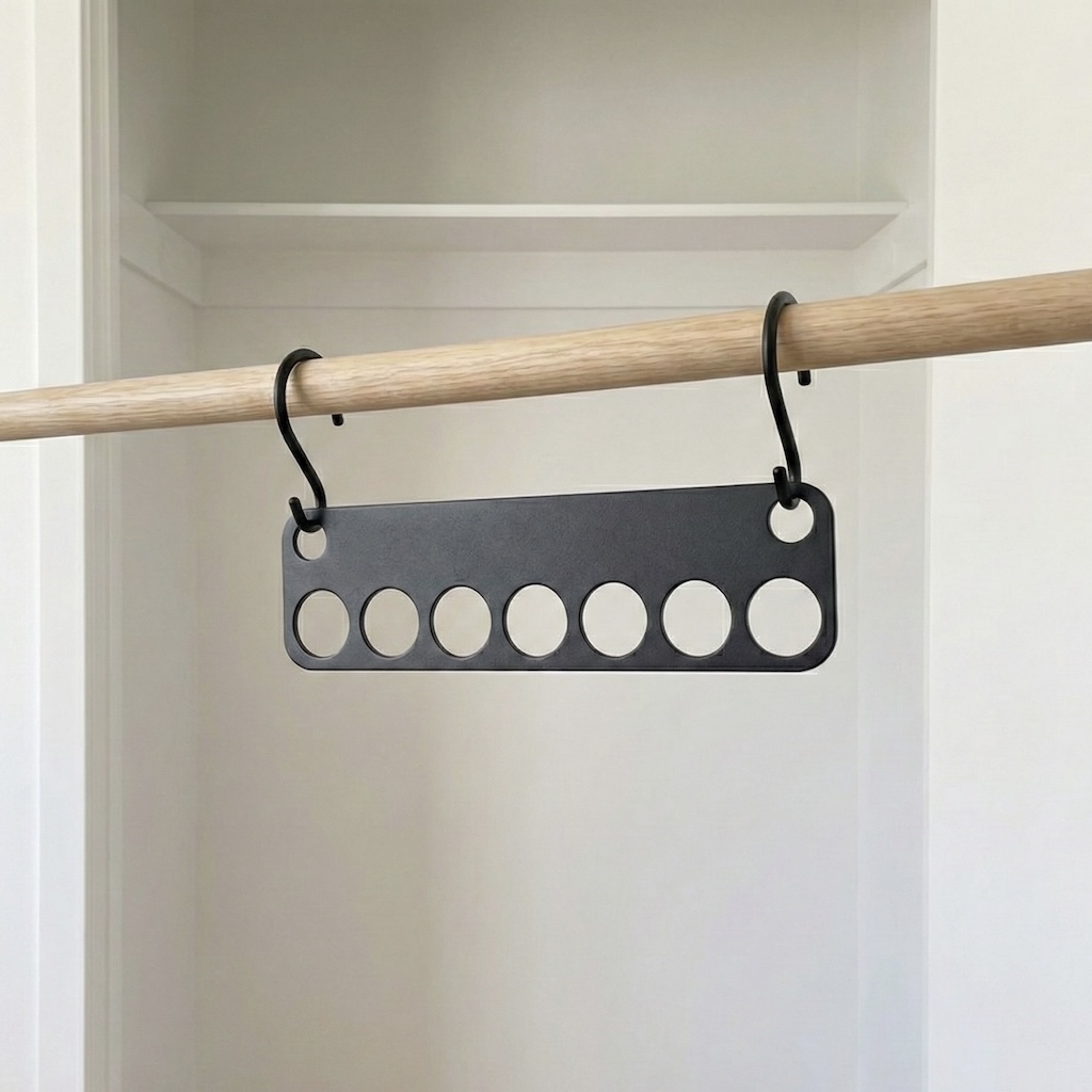 اسمارت هنگر جادویی از برند فرورا روی جا لباسی